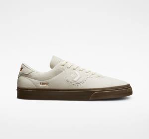 Tenis Para Montar Tabla Converse CONS Louie Lopez Pro Nubuck Cuero Tenis Marrones Claro Marrones | CV-289WFX