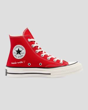 Zapatillas Altas Converse Chuck 70 Love Thread Tenis Rojas | CV-630JPN