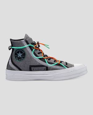 Zapatillas Altas Converse Chuck 70 Morphlon Tenis Gris | CV-254SCL