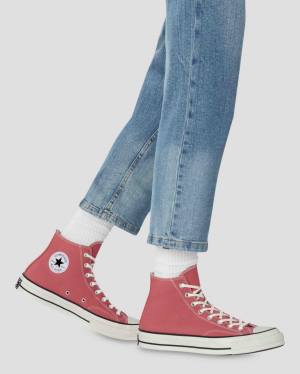 Zapatillas Altas Converse Chuck 70 Seasonal Tenis Rosas | CV-597WOG