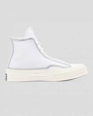 Zapatillas Altas Converse Chuck 70 Tape Seam Tenis Blancas | CV-597GQL