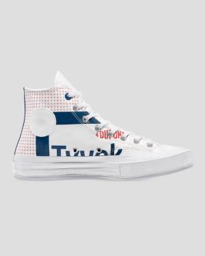 Zapatillas Altas Converse Chuck 70 Tyvek Tenis Blancas | CV-682ROG