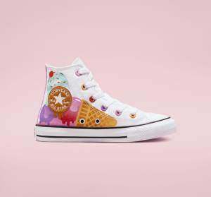 Zapatillas Altas Converse Chuck Taylor All Star Sweet Scoops Tenis Beige | CV-059WEC