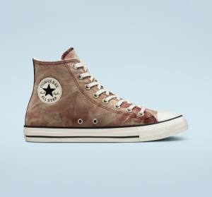 Zapatillas Altas Converse Chuck Taylor All Star Washed Lona Tenis Negras | CV-065FWX