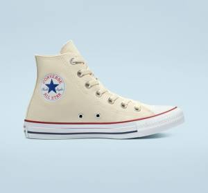 Zapatillas Altas Converse Chuck Taylor All Star Natural Ivory Tenis Beige | CV-067AMX