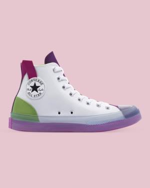 Zapatillas Altas Converse Chuck Taylor All Star CX Blocked Tenis Blancas | CV-120EJU