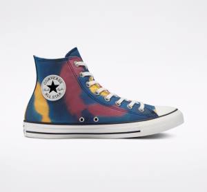 Zapatillas Altas Converse Chuck Taylor All Star Tie-Dye Tenis Multicolor | CV-159HMK