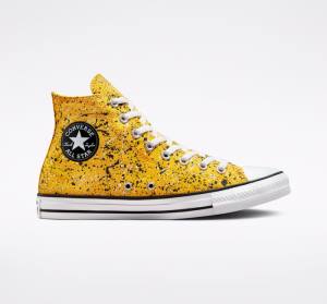 Zapatillas Altas Converse Chuck Taylor All Star Archive Paint Splatter Tenis Blancas | CV-185HKO