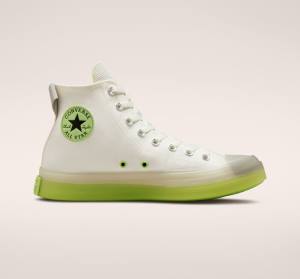 Zapatillas Altas Converse Chuck Taylor All Star CX Crafted Stripes Tenis Verde Claro | CV-214BWN