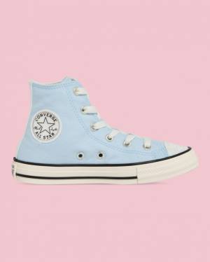 Zapatillas Altas Converse Chuck Taylor All Star UV Glitter Tenis Azules | CV-321QSV