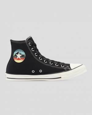 Zapatillas Altas Converse Chuck Taylor All Star National Parks Patch Tenis Negras | CV-345VAS