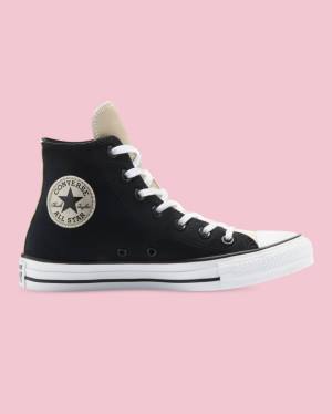 Zapatillas Altas Converse Chuck Taylor All Star Mono Metallic Tenis Negras | CV-528SYD