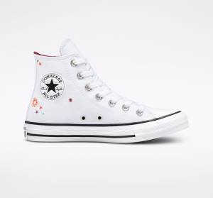 Zapatillas Altas Converse Chuck Taylor All Star You Are On The Right Path Tenis Blancas | CV-591TOA