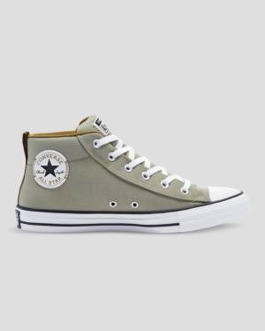 Zapatillas Altas Converse Chuck Taylor All Star Calle Tenis Verde | CV-593IMO