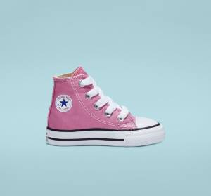 Zapatillas Altas Converse Chuck Taylor All Star Classic Tenis Rosas | CV-740OTD