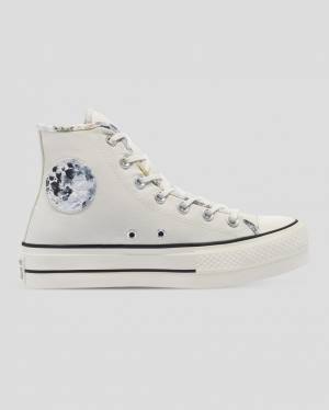 Zapatillas Altas Converse Chuck Taylor All Star Lift Festival Tenis Beige | CV-754MDE