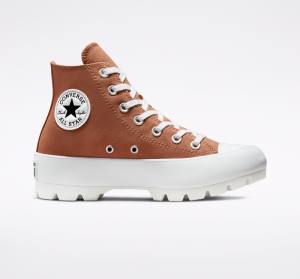 Zapatillas Altas Converse Chuck Taylor All Star Lugged Seasonal Color Tenis Blancas Negras | CV-825JQO