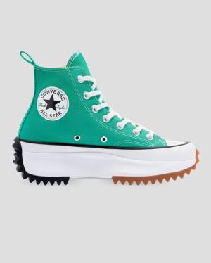 Zapatillas Altas Converse Run Star Hike Seasonal Colour Tenis Verde | CV-890REW