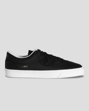 Zapatillas Bajas Converse CONS Louie Lopez Pro Cuero Tenis Negras | CV-189UTA