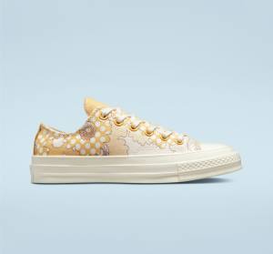 Zapatillas Bajas Converse Chuck 70 Crafted Florals Tenis Mango | CV-193HRU