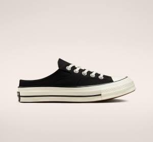 Zapatillas Bajas Converse Chuck 70 Mule Tenis Negras | CV-134WRT