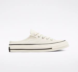 Zapatillas Bajas Converse Chuck 70 Mule Tenis Negras | CV-327NTS