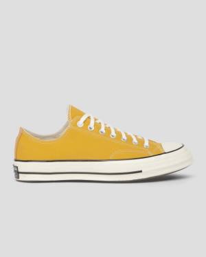 Zapatillas Bajas Converse Chuck 70 Vintage Lona Tenis Amarillo | CV-934AJU