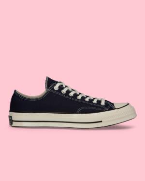 Zapatillas Bajas Converse Chuck 70 Vintage Lona Tenis Negras | CV-975LGH