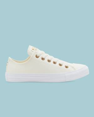 Zapatillas Bajas Converse Chuck Taylor All Star Go Gold SL Tenis Beige | CV-140DEZ