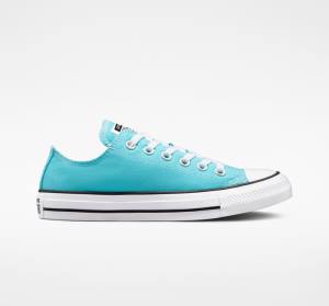 Zapatillas Bajas Converse Chuck Taylor All Star Seasonal Color Tenis Azules Blancas Negras | CV-346KWG