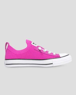 Zapatillas Bajas Converse Chuck Taylor All Star Shoreline Knit Slip Tenis Rosas | CV-689XDU