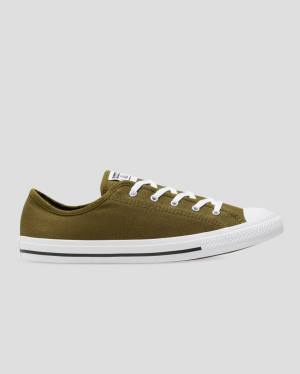 Zapatillas Bajas Converse Chuck Taylor All Star Dainty Mix And Match Tenis Verde Oliva Azules | CV-907DLG