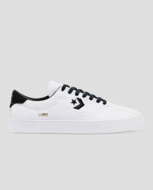 Zapatillas Bajas Converse Louie Lopez Pro Roll Up Tenis Blancas | CV-654TUF