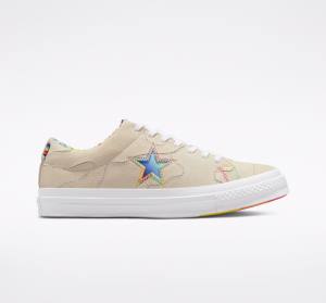 Zapatillas Bajas Converse One Star Pride Tenis Rojas | CV-281HSA