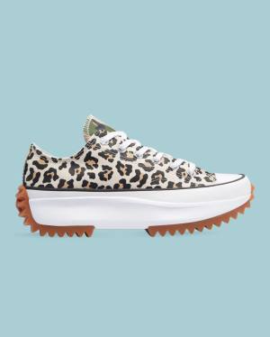 Zapatillas Bajas Converse Run Star Hike Wild Archive Tenis Leopardo | CV-658DXP