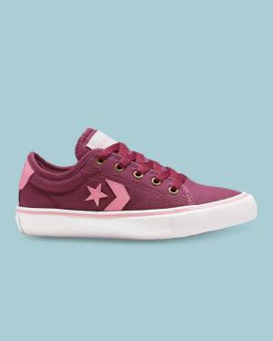 Zapatillas Bajas Converse Star Replay Tenis Burdeos | CV-695VUO