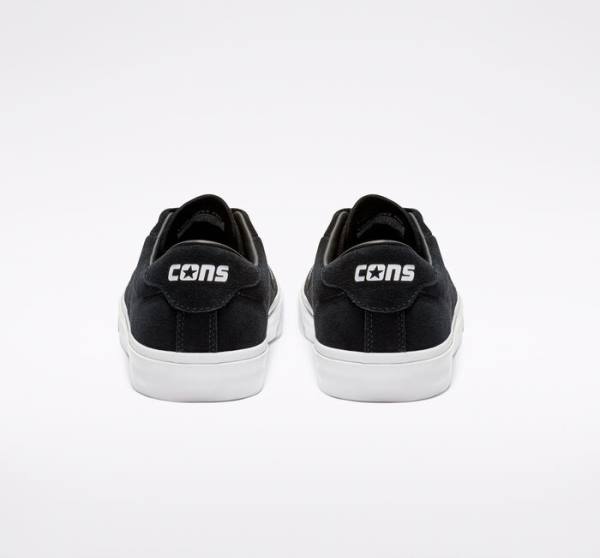 Tenis Para Montar Tabla Converse CONS Louie Lopez Pro Tenis Negras Blancas | CV-398WYL