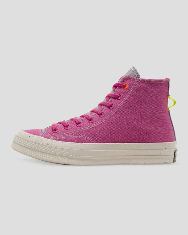 Zapatillas Altas Converse Chuck 70 Renew Regrind Foxing Tenis Rosas | CV-308ARL