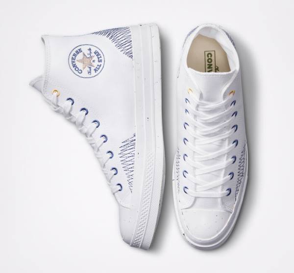 Zapatillas Altas Converse Chuck 70 Stitched Tenis Indigo | CV-309SDX