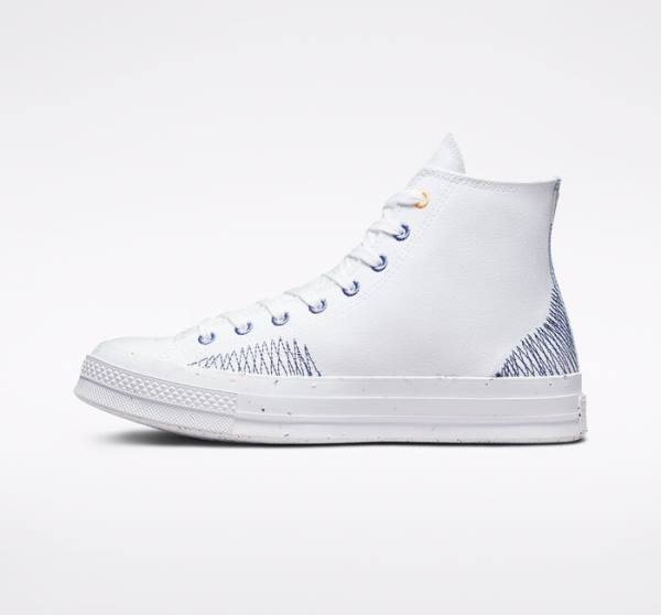 Zapatillas Altas Converse Chuck 70 Stitched Tenis Indigo | CV-315CJQ