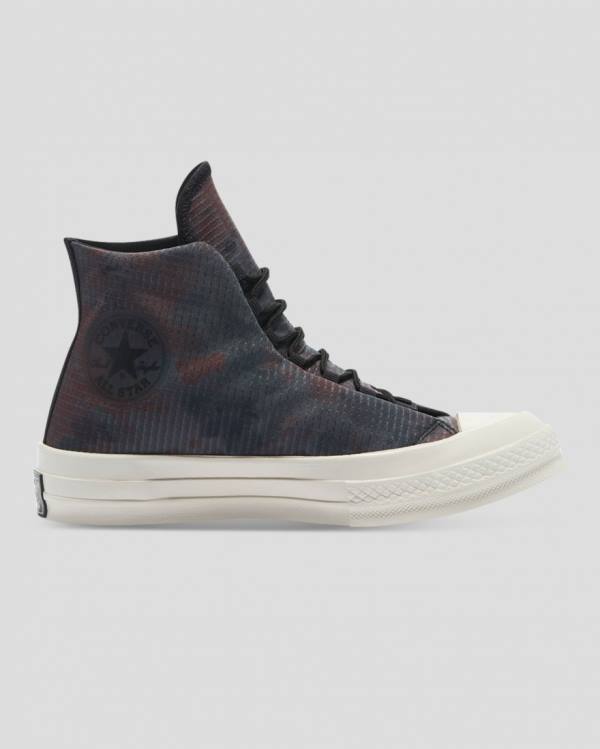 Zapatillas Altas Converse Chuck 70 Summer Fest Ripstop Tenis Negras | CV-284UIE