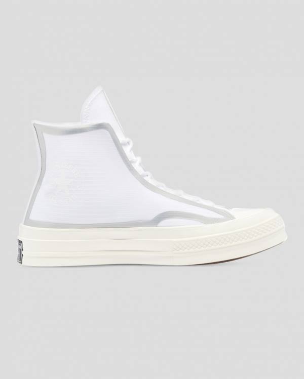 Zapatillas Altas Converse Chuck 70 Tape Seam Tenis Blancas | CV-367BKN