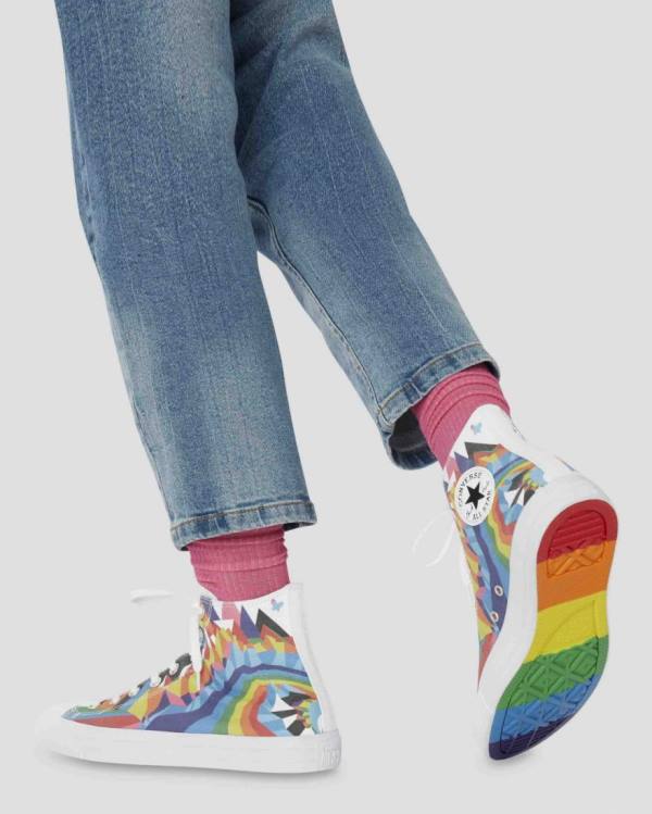 Zapatillas Altas Converse Chuck Taylor All Star Pride Tenis Multicolor | CV-045HZX