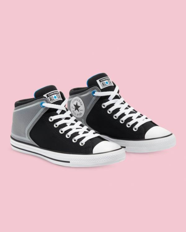 Zapatillas Altas Converse Chuck Taylor All Star High Calle Tenis Negras | CV-078ZGP