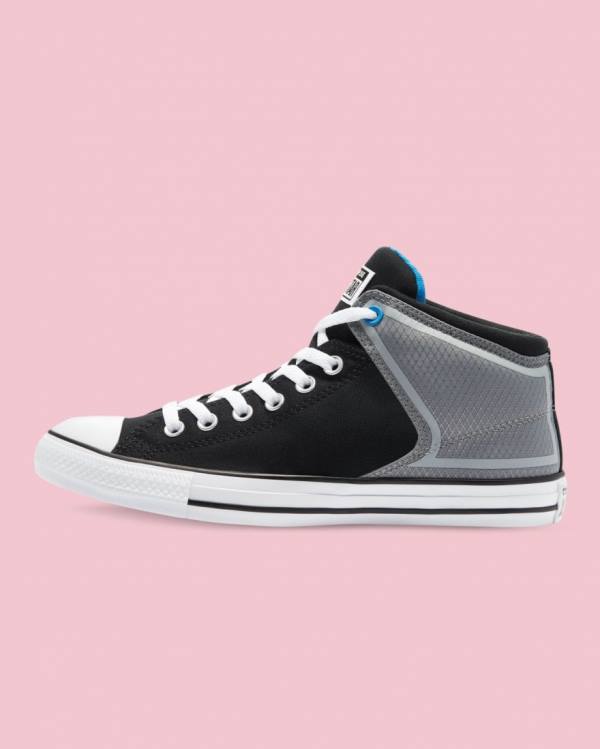 Zapatillas Altas Converse Chuck Taylor All Star High Calle Tenis Negras | CV-078ZGP