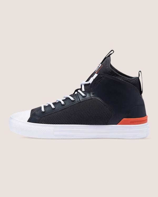 Zapatillas Altas Converse Chuck Taylor All Star Summer Daze Ultra Tenis Negras | CV-154PWD