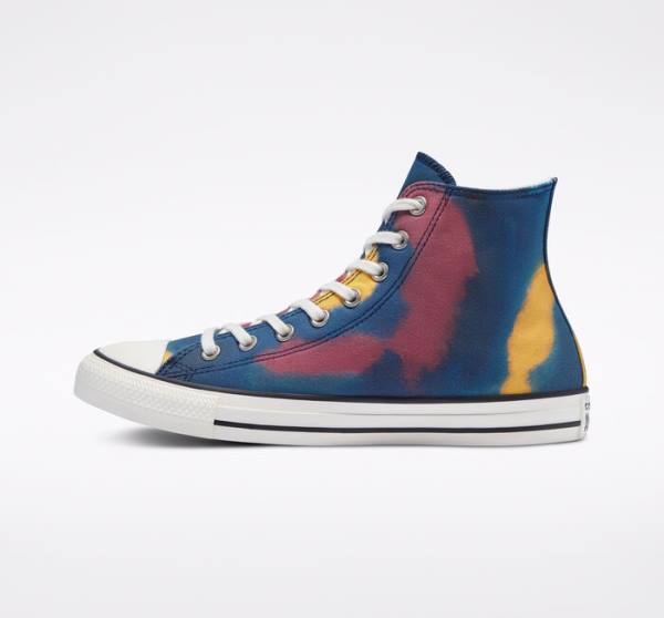 Zapatillas Altas Converse Chuck Taylor All Star Tie-Dye Tenis Multicolor | CV-159HMK