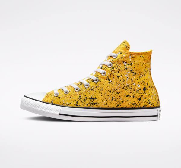 Zapatillas Altas Converse Chuck Taylor All Star Archive Paint Splatter Tenis Blancas | CV-185HKO