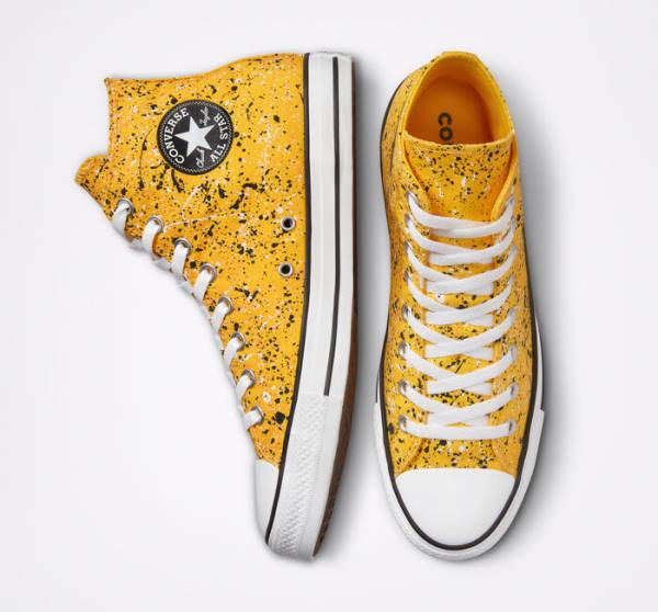 Zapatillas Altas Converse Chuck Taylor All Star Archive Paint Splatter Tenis Blancas | CV-185HKO