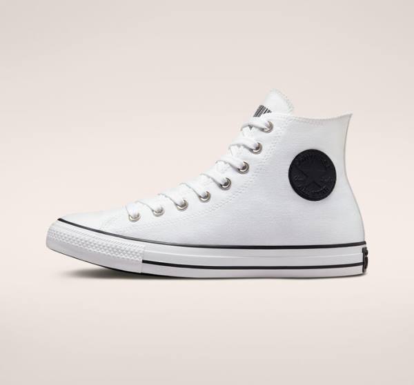 Zapatillas Altas Converse Chuck Taylor All Star Translucent Barcode Tenis Blancas Negras Blancas | CV-259LHI